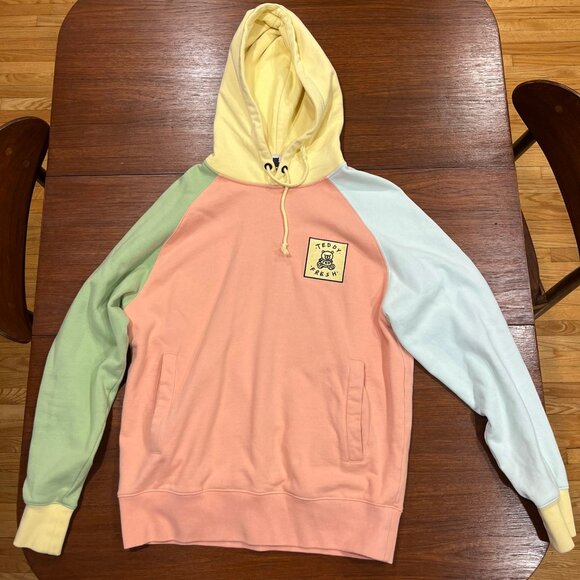 Teddy Fresh Pastel Colorblock Hoodie - Picture 2 of 4